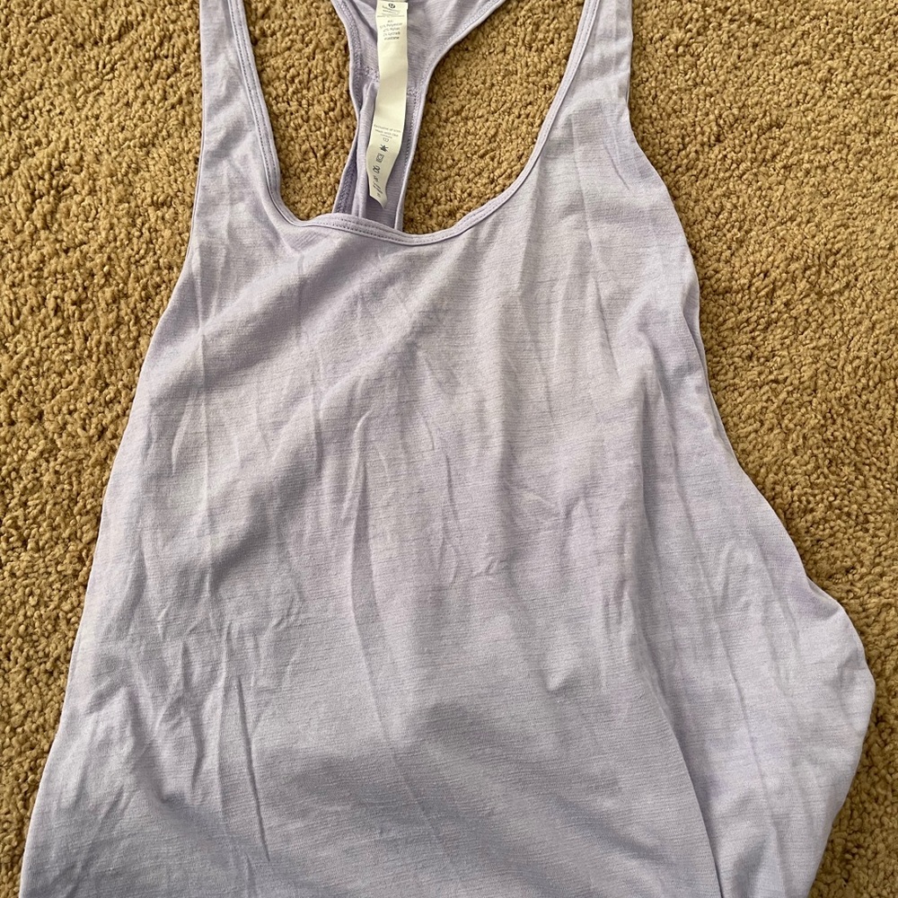 lavender lulu lemon tank top